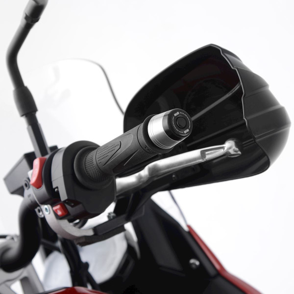R&G Bar End Sliders for Triumph Trident 660 '21-, Daytona 660 '24-,  Speed Triple 1200 RS '21-  (without mirrors) & Royal Enfield Continental GT 650 ’19-